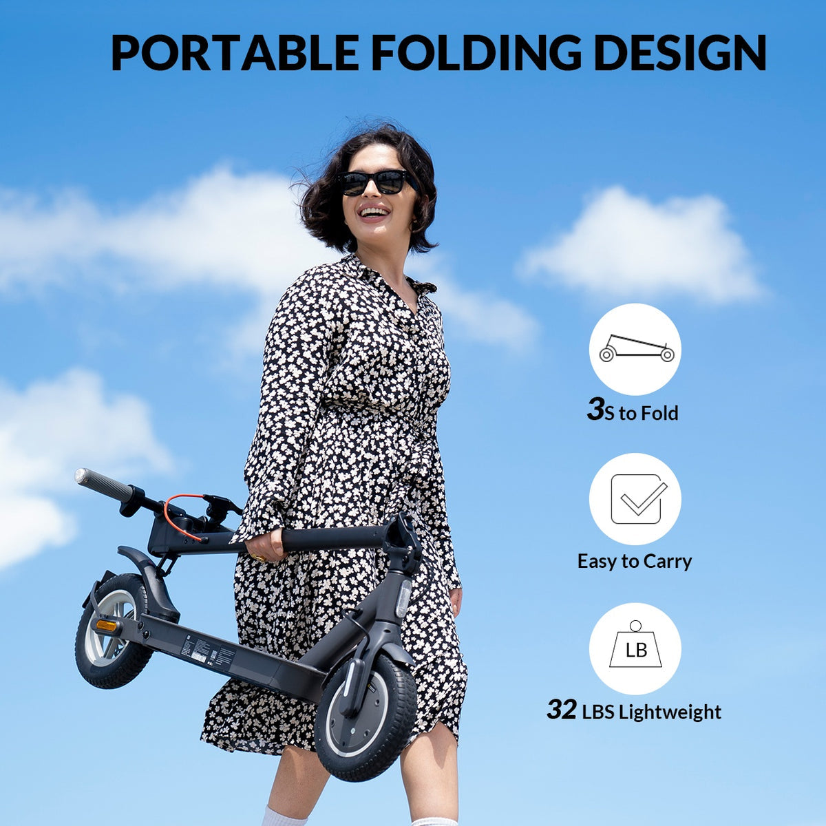5TH WHEEL V30PRO Electric Scooter | 700W Peak Motor & 20 Mile Range