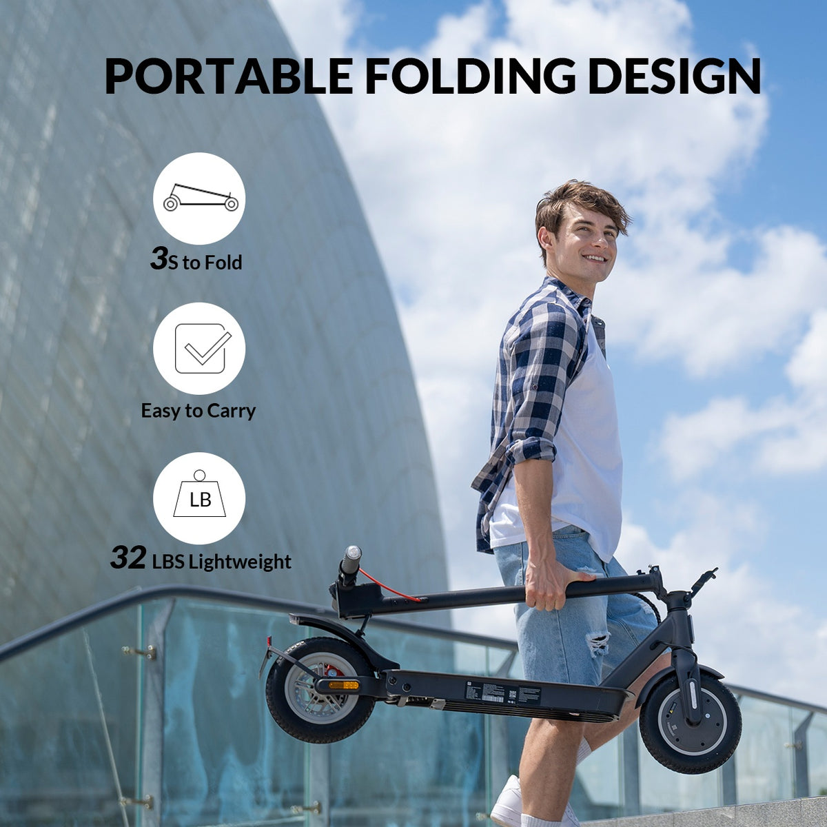 5TH WHEEL V30PRO Electric Scooter | 700W Peak Motor & 20 Mile Range