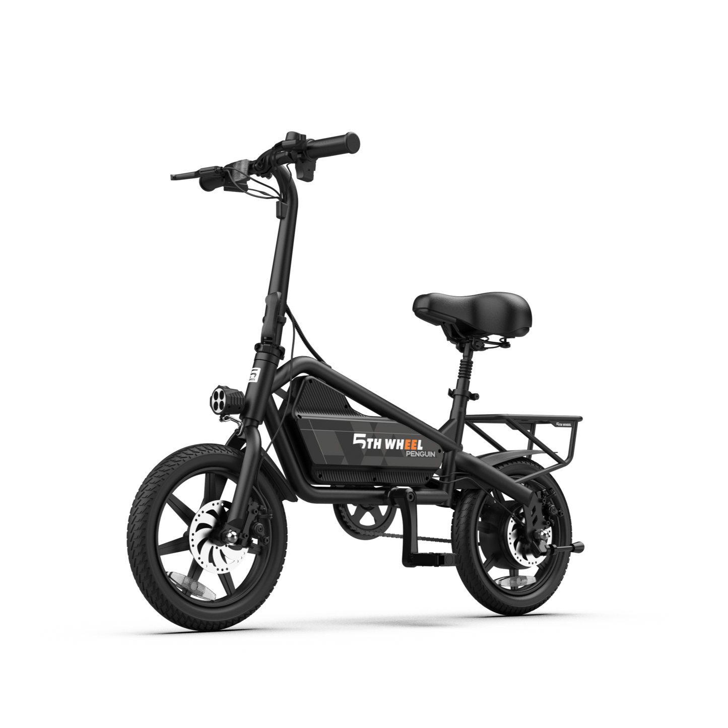 5TH WHEEL TRANSIT Compact Electric Bike | 700W Peak Motor & 20 Mile Range