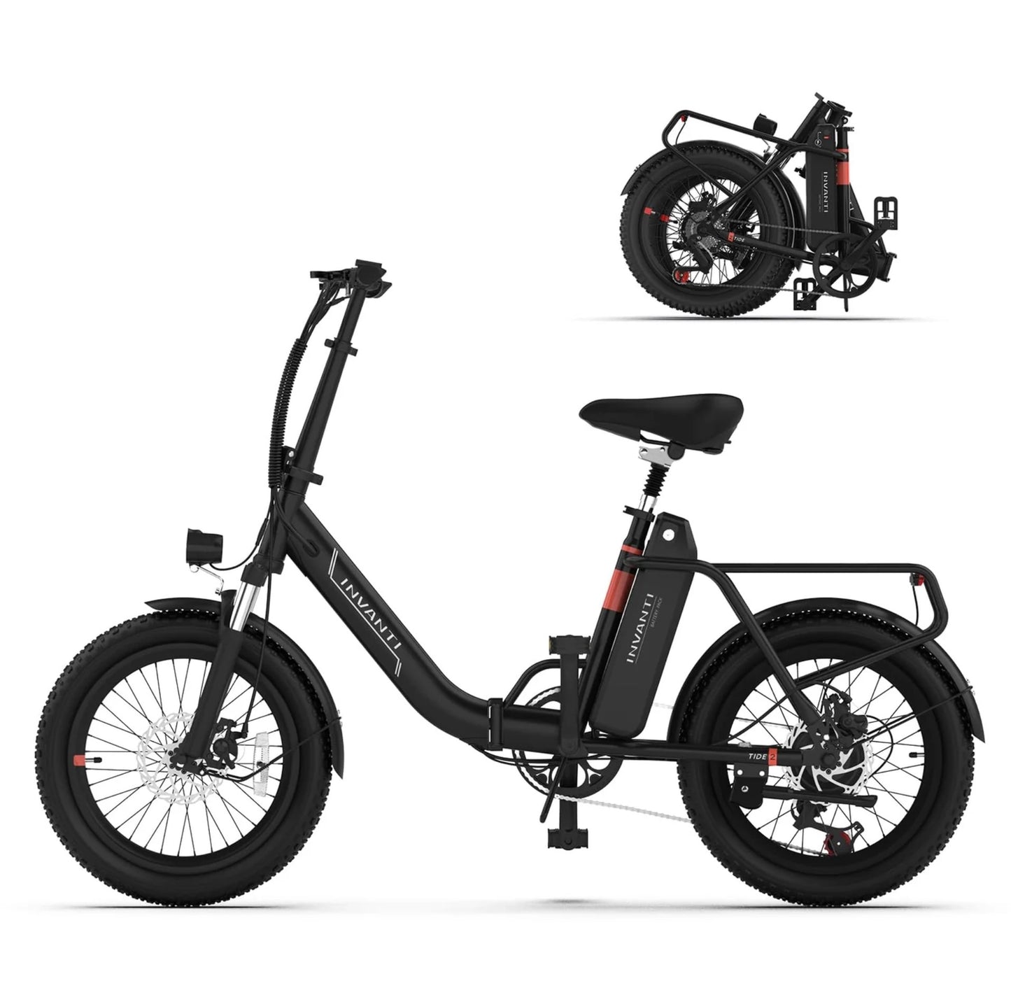 5TH WHEEL TIDE 2 Utility Electric Bike | 1000W Peak Motor & 25 Mile Range