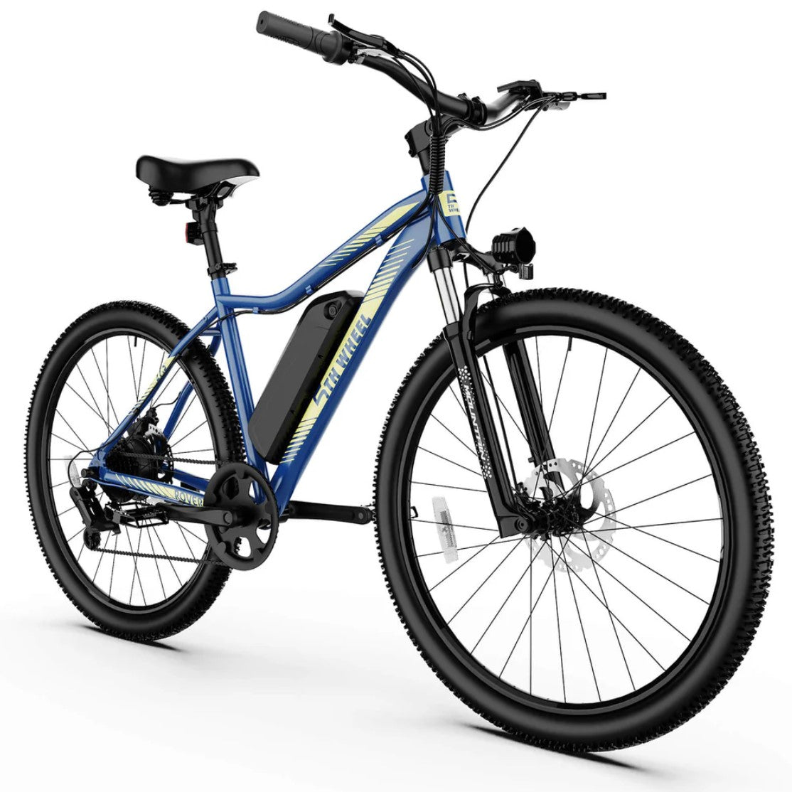 5TH WHEEL ROVER Commuter Electric Bike | 1000W Peak Motor & 30 Mile Range