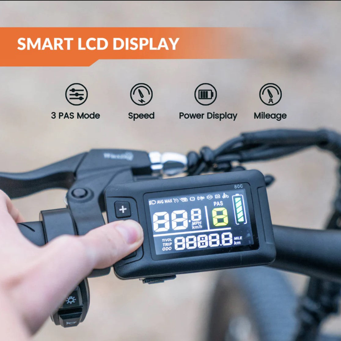 5TH WHEEL ROVER Commuter Electric Bike | 1000W Peak Motor & 30 Mile Range