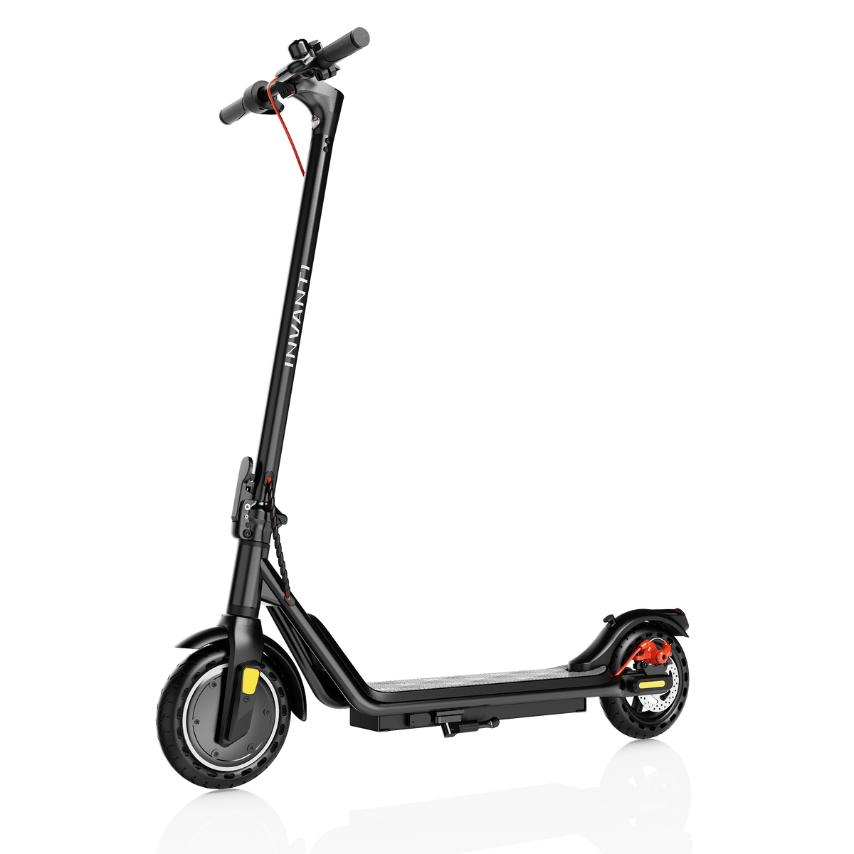 5TH WHEEL V10PLUS Electric Scooter – 500W Peak, 18 mph Top Speed, 19 Mile Max Range, 265 lbs Max Capactiy, 8.5" Solid Tires