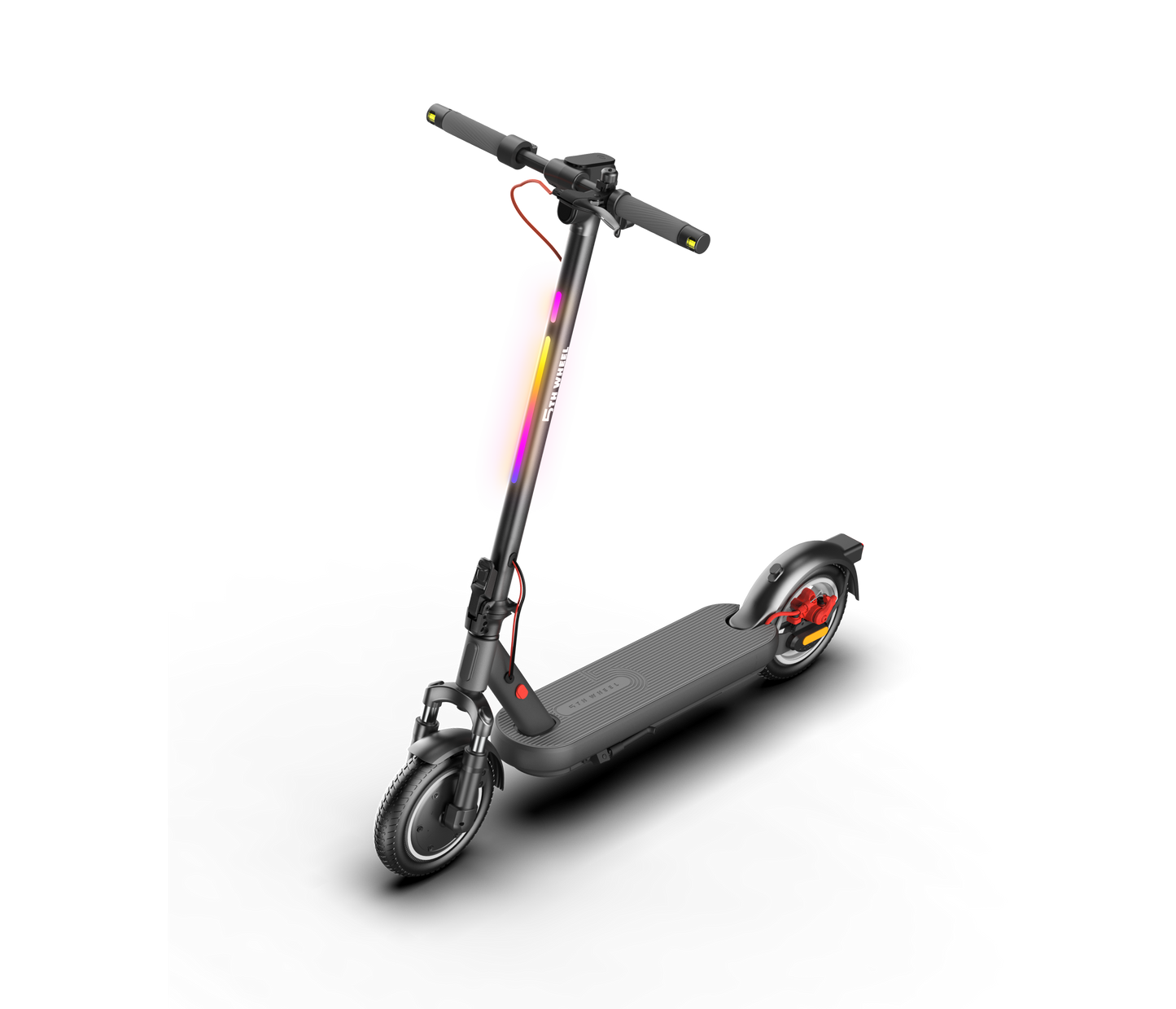 5TH WHEEL V40PRO Electric Scooter | 800W Peak Motor & 25 Mile Range with Ambient Lighting System