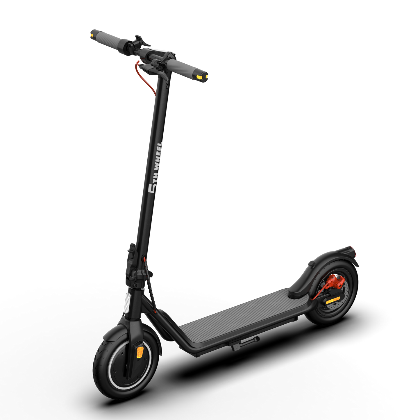 5TH WHEEL V20PRO Electric Scooter - 600W Peak, 265 lbs Capacity, 10" Solid Tires, Turn Signals