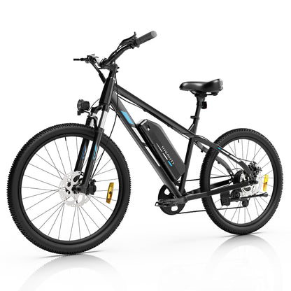 5TH WHEEL METROX Commuter Electric Bike - 350W Rated Motor, 20 MPH Top Speed, 45 Mile Max Range, with 26” Tires