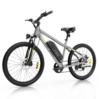 5TH WHEEL METROX Commuter Electric Bike - 350W Rated Motor, 20 MPH Top Speed, 45 Mile Max Range, with 26” Tires