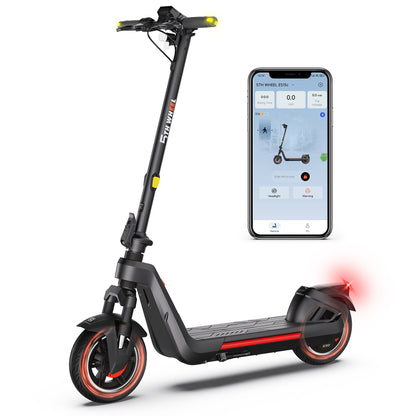 5TH WHEEL G11PRO Performance Electric Scooter - 1200W Peak, 330 lbs Capacity, Hydraulic Suspension, 11" Tires