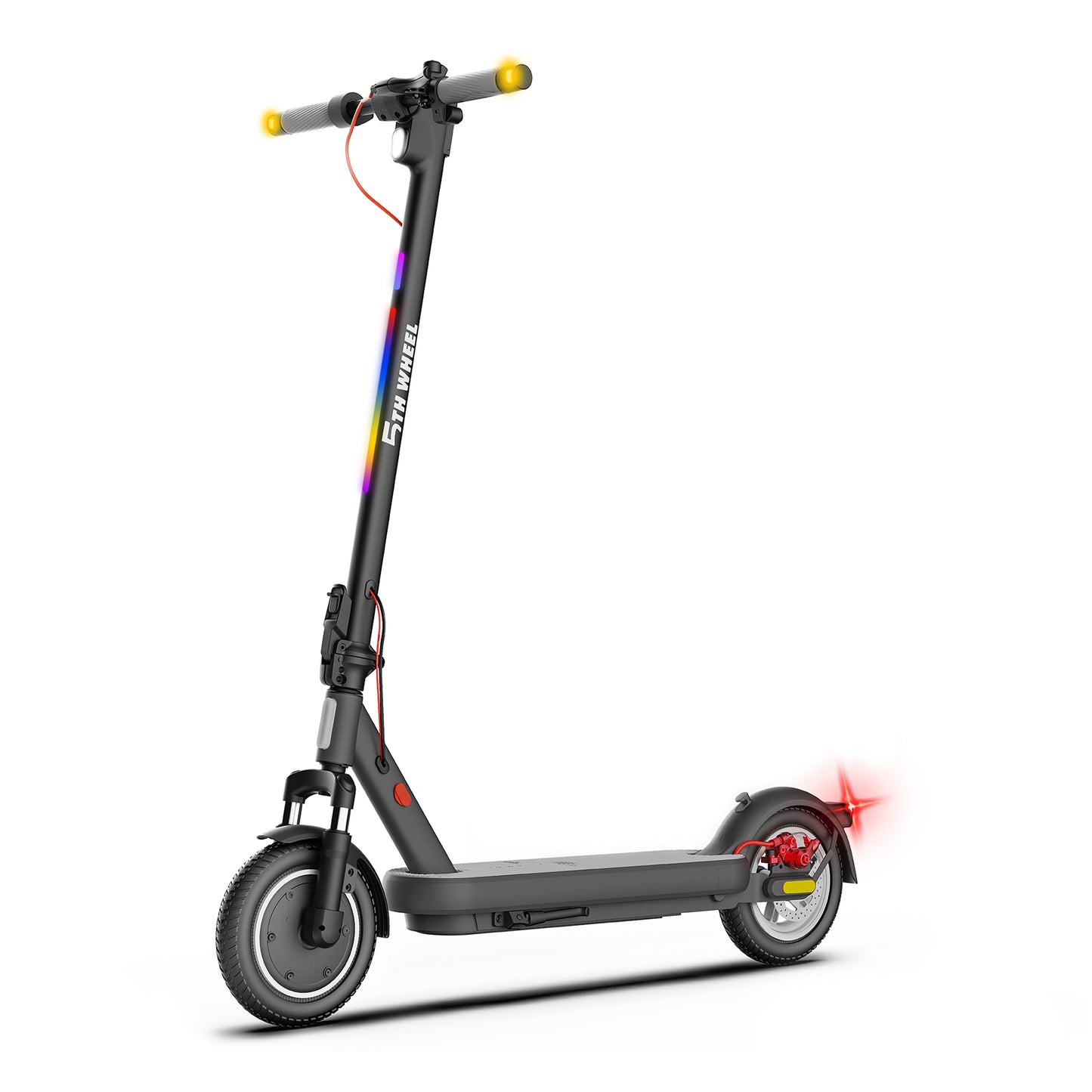 5TH WHEEL V40PRO Electric Scooter - 800W Peak, Dual Suspension, Ambient Lighting System, Turn Signal