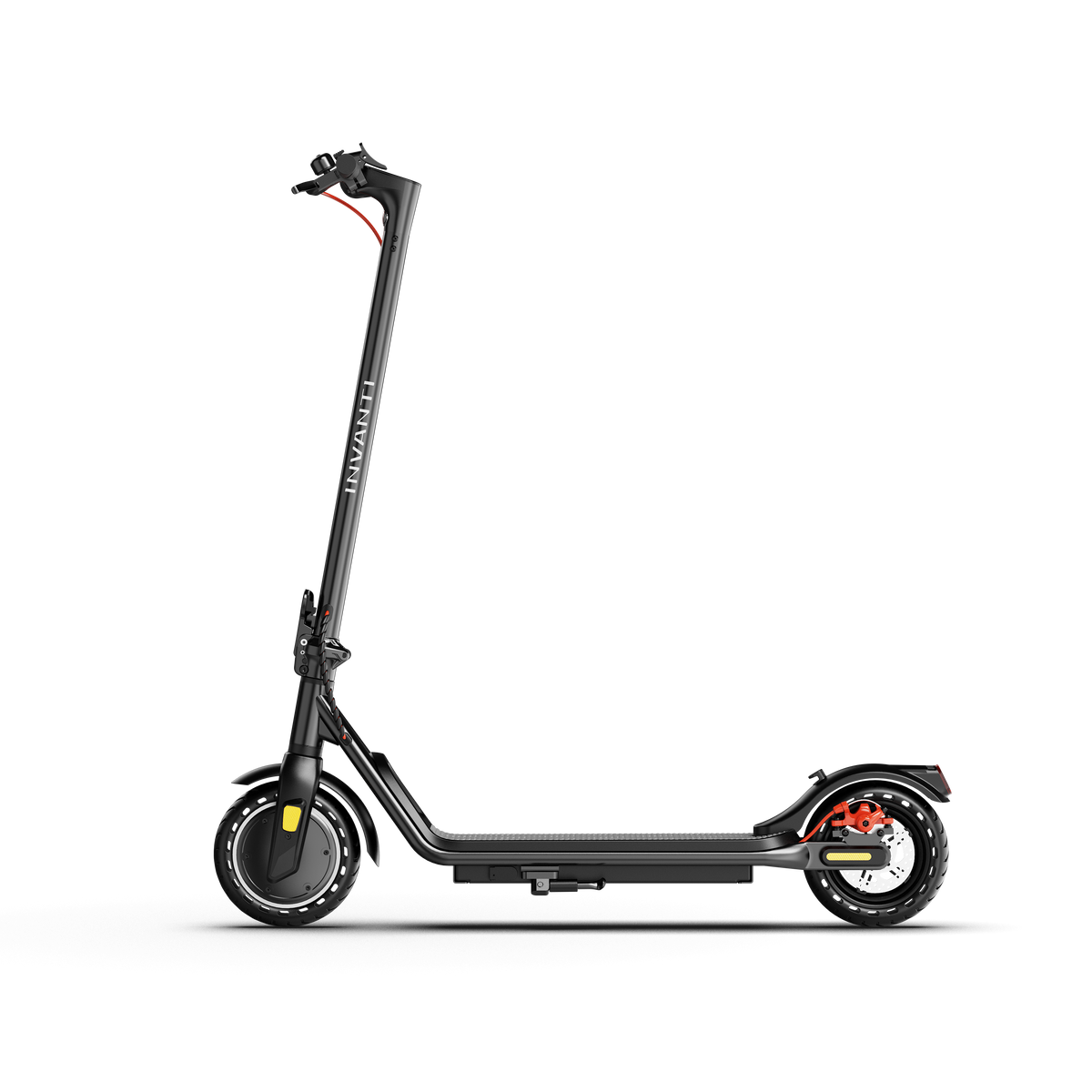 5TH WHEEL V10PLUS Electric Scooter – 500W Peak, 18 mph Top Speed, 19 Mile Max Range, 265 lbs Max Capactiy, 8.5" Solid Tires