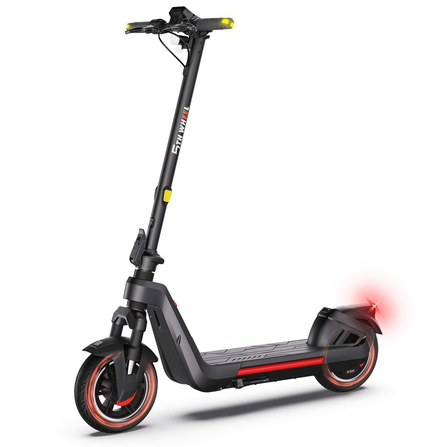 5TH WHEEL G11PRO Performance Electric Scooter - 1200W Peak, 330 lbs Capacity, Hydraulic Suspension, 11" Tires