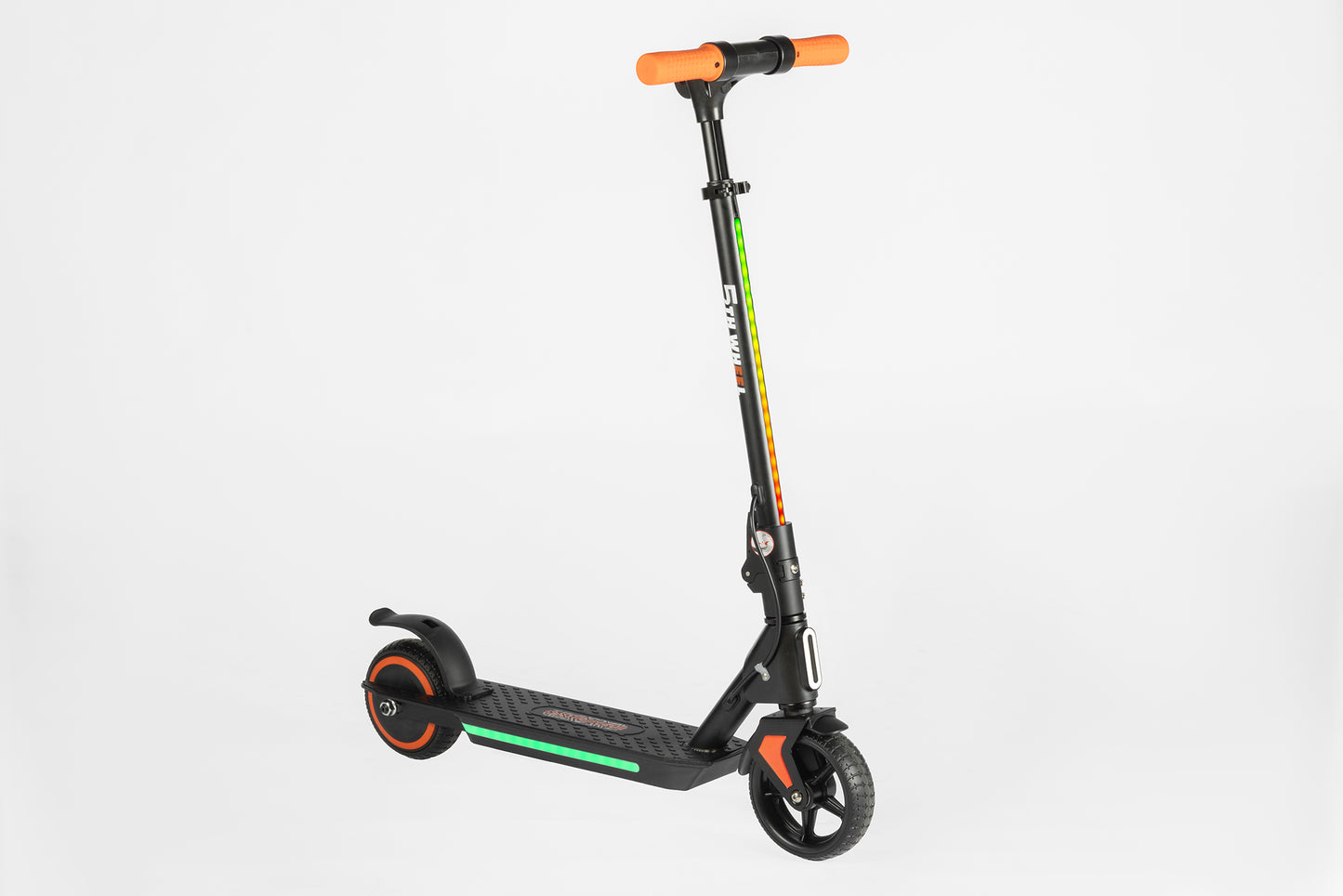 5TH WHEEL Kids Electric Scooter | 150W Rated Motor, 20 Mile Range, Adjustable Height Stem with Ambient Lighting System