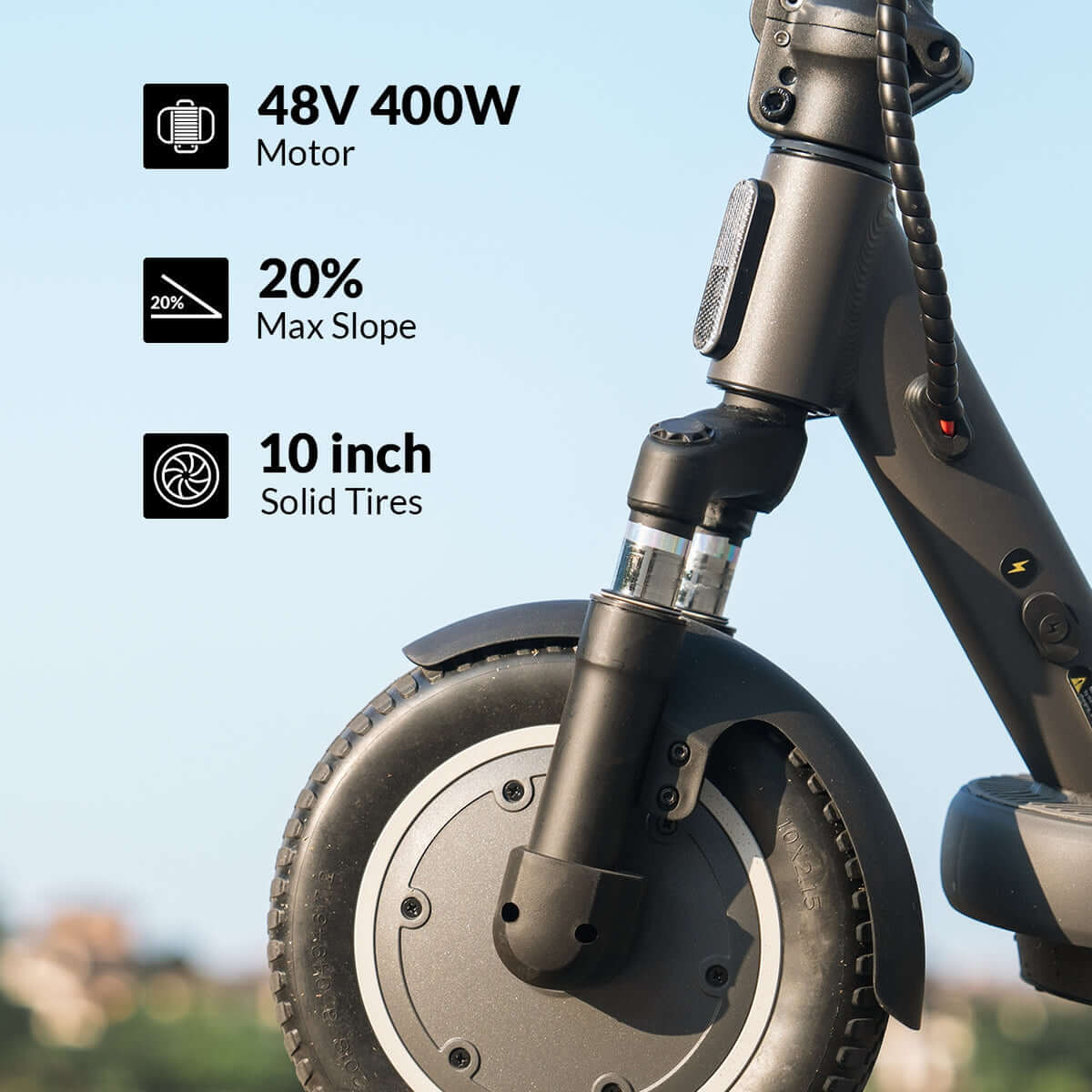 5TH WHEEL V40PRO Electric Scooter | 800W Peak Motor & 25 Mile Range with Ambient Lighting System
