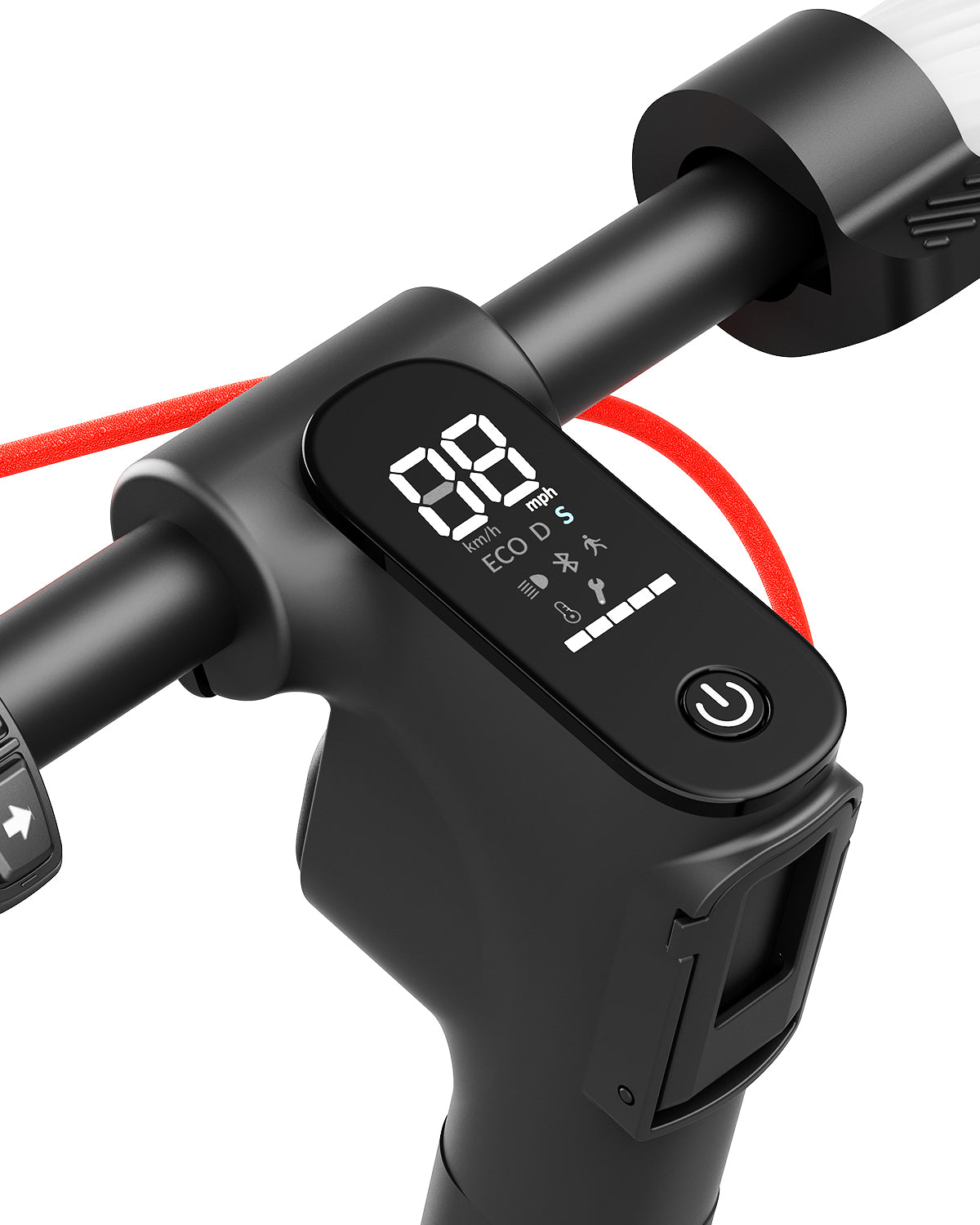 5TH WHEEL V30PRO Electric Scooter - 700W Peak, Rear Suspension, 10" Solid Tires, Turn Signals