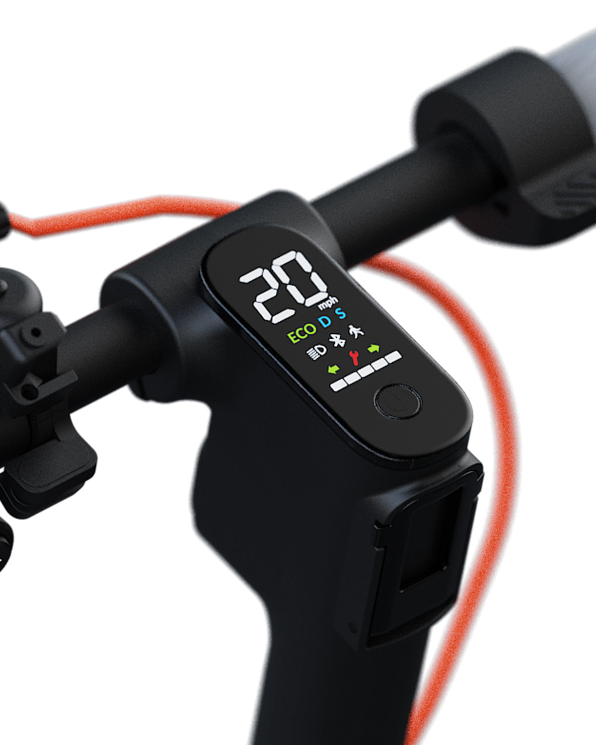 5TH WHEEL V40PRO Electric Scooter | 800W Peak Motor & 25 Mile Range with Ambient Lighting System