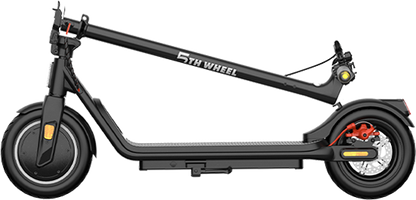 5TH WHEEL V20PRO Electric Scooter - 600W Peak, 265 lbs Capacity, 10" Solid Tires, Turn Signals