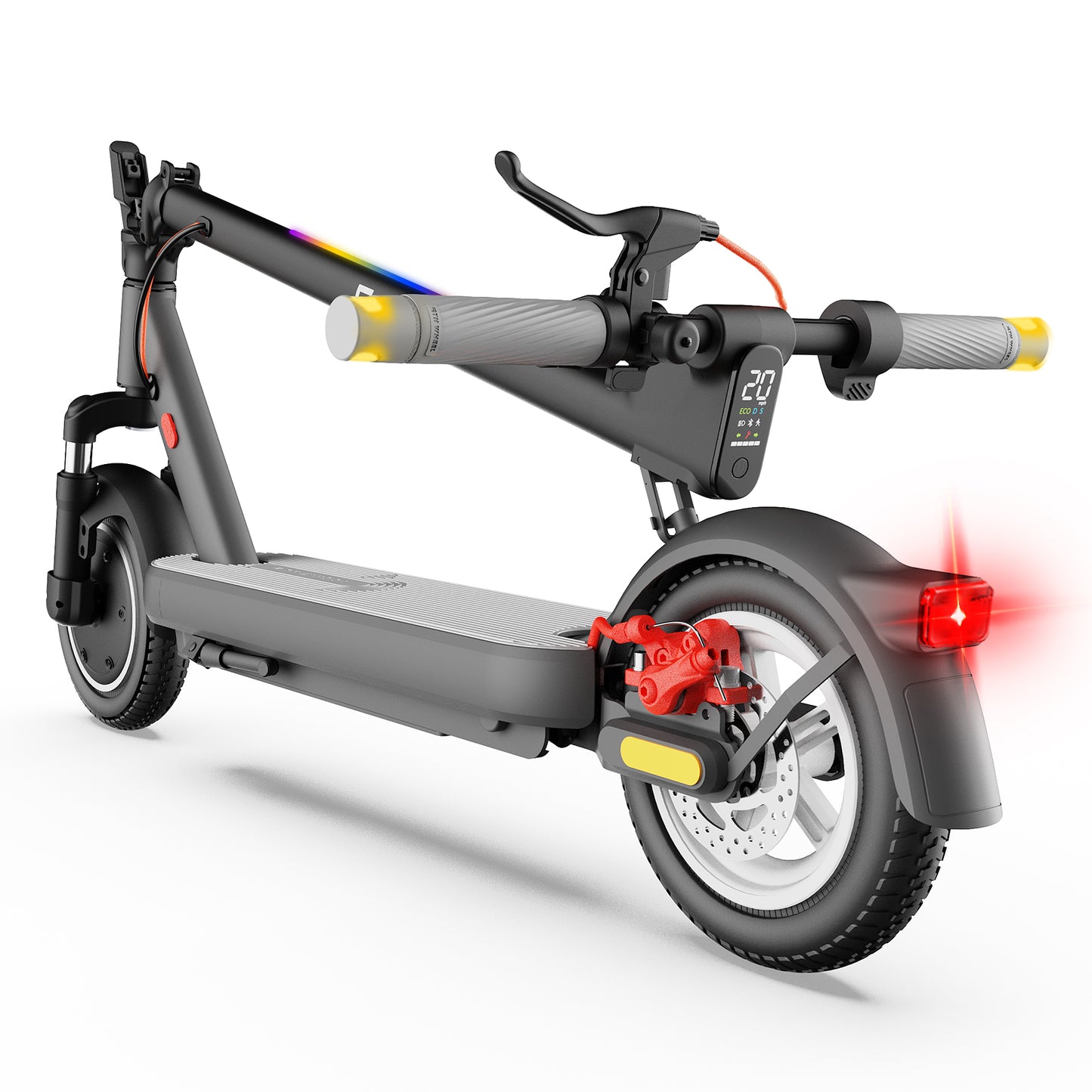 5TH WHEEL V40PRO Electric Scooter | 800W Peak Motor & 25 Mile Range with Ambient Lighting System