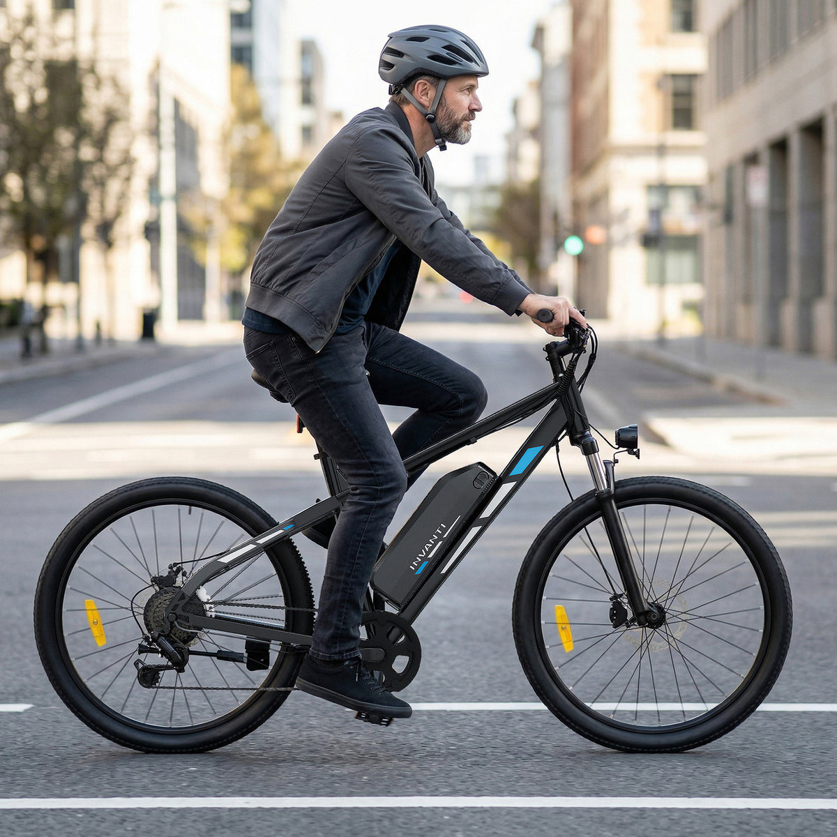 5TH WHEEL METROX Commuter Electric Bike - 350W Rated Motor, 20 MPH Top Speed, 45 Mile Max Range, with 26” Tires