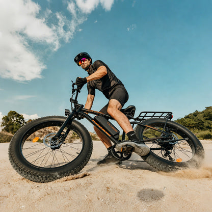 5TH WHEEL FALCONX All-Terrain Cargo Electric Bike - 500W Rated Motor, 20 MPH Top Speed, 72 Mile Max Range, with 26” Fat Tires