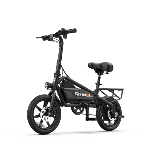 5TH WHEEL TRANSIT Compact Electric Bike | 700W Peak Motor & 20 Mile Range