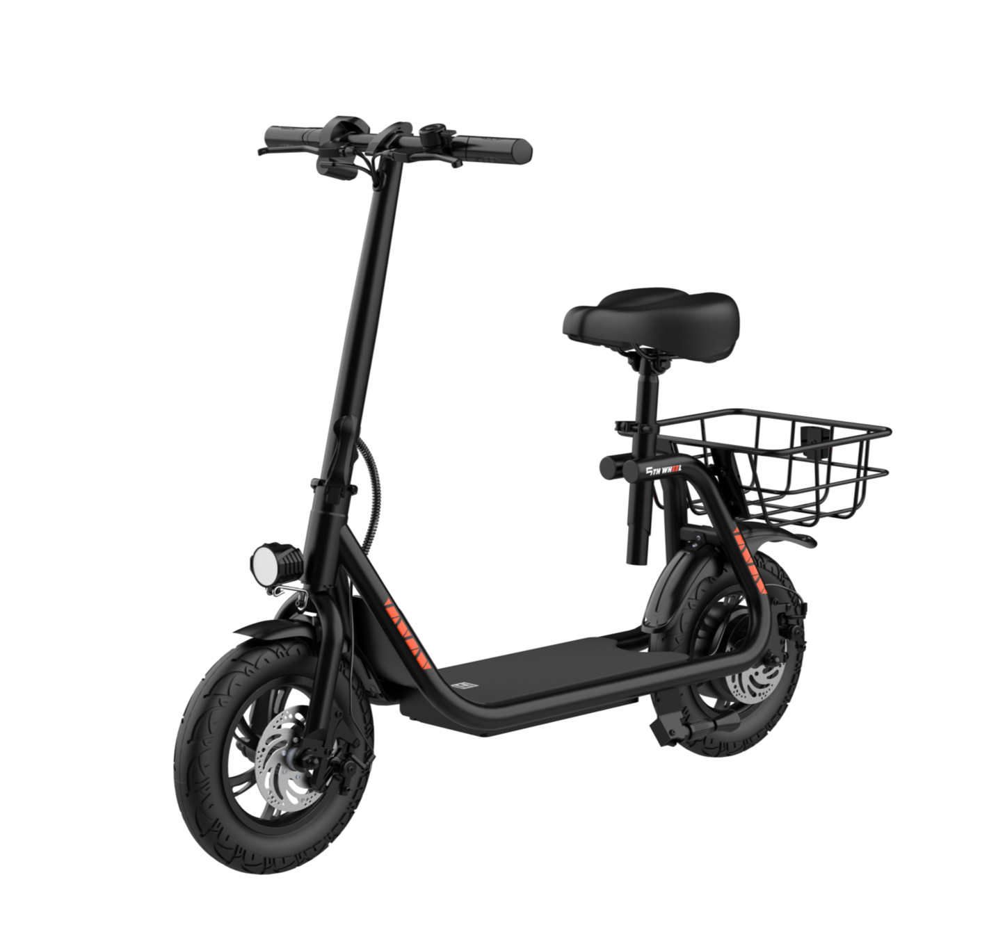5TH WHEEL T30PRO Seated Electric Scooter | 700W Peak Motor & 15 mph Top Speed