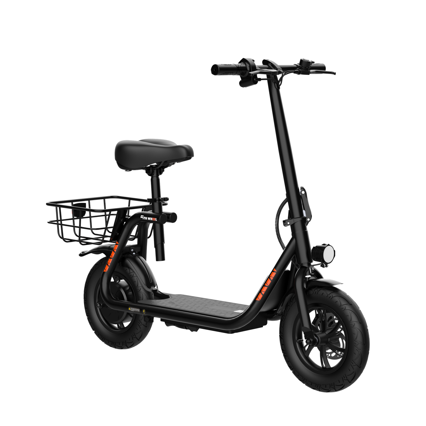 5TH WHEEL T30PRO Seated Electric Scooter | 700W Peak Motor & 15 mph Top Speed