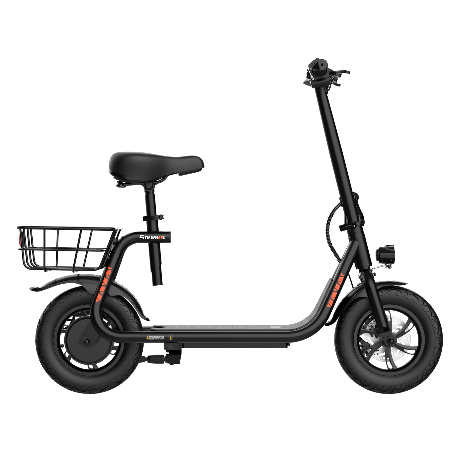 5TH WHEEL T30PRO Seated Electric Scooter | 700W Peak Motor & 15 mph Top Speed