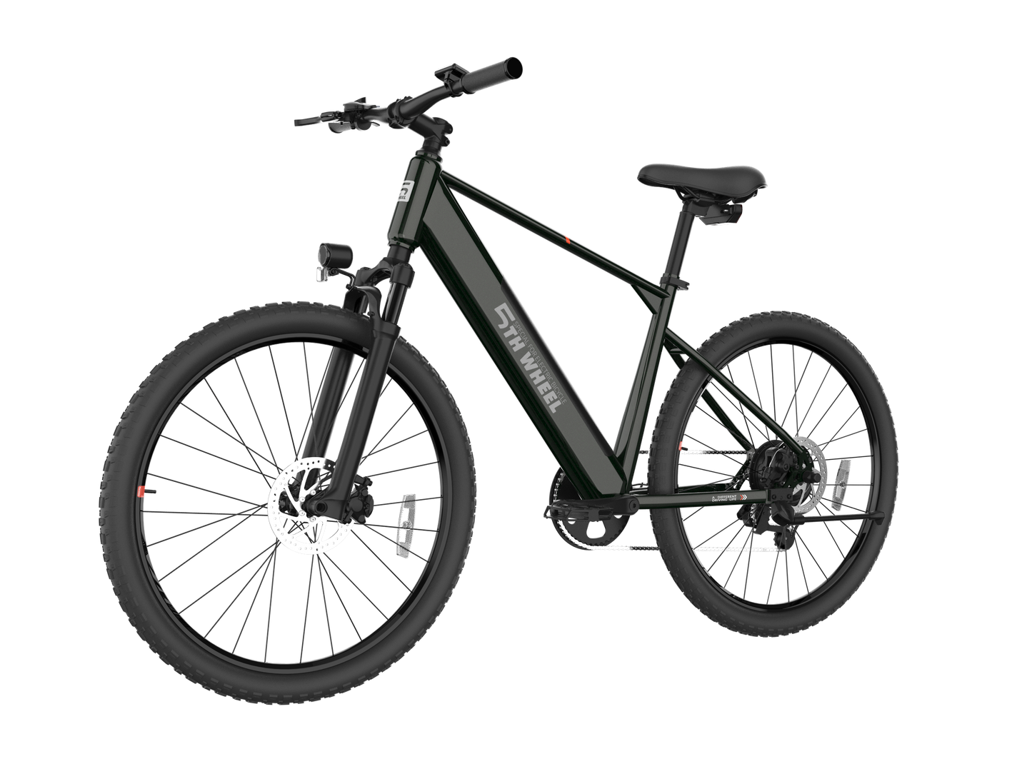 5TH WHEEL IMPACT Gravel Commuter Electric Bike | 700W Peak Motor & 22 Mile Range