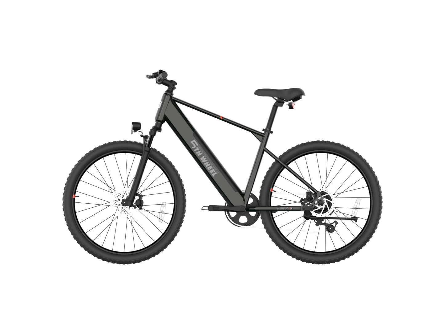 5TH WHEEL IMPACT Gravel Commuter Electric Bike | 700W Peak Motor & 22 Mile Range