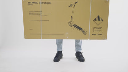 5TH WHEEL V40PRO Electric Scooter | 800W Peak Motor & 25 Mile Range with Ambient Lighting System