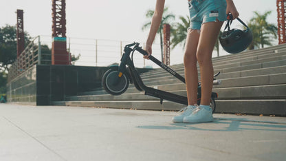 5TH WHEEL V10PRO Electric Scooter - 500W Peak, 265 lbs Capacity, 8.5" Solid Tires, Turn Signals